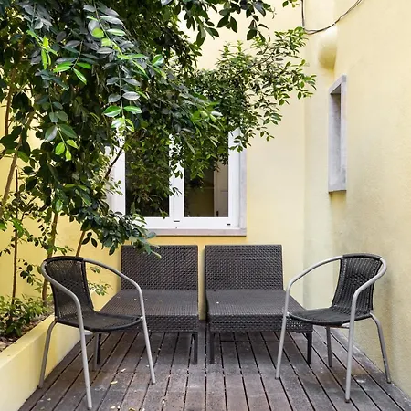 شقة Altido Graca 1-br With Green Terrace And Bbq